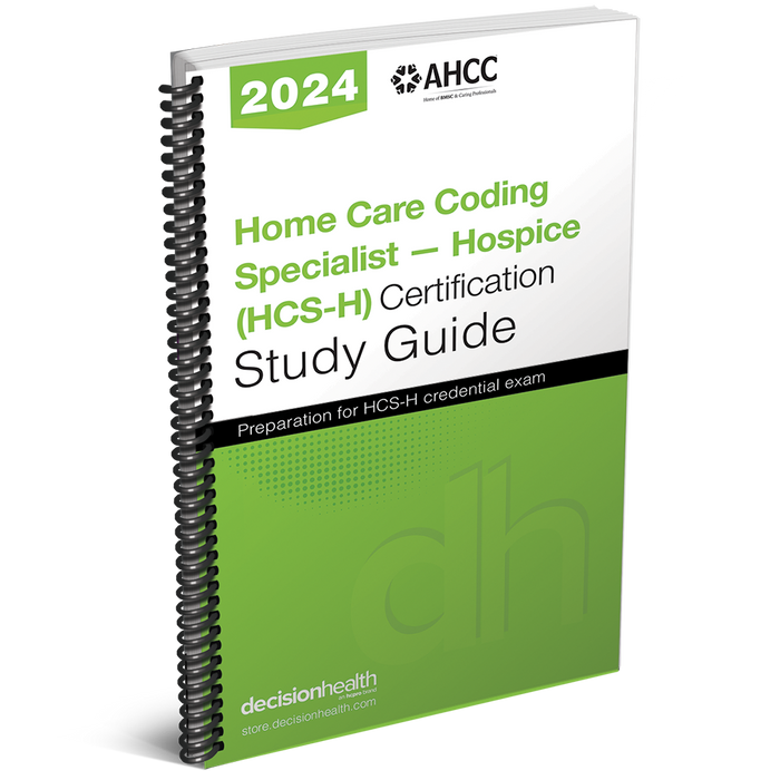 Hospice (HCS H) Certification Study Guide 2023 McBee McBee Post Hospice (HCS H) Certification Study Guide 2023 McBee McBee Post