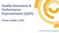 Home Health CoPs Quality Assurance & Performance Improvement (QAPI)