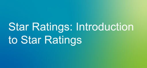 Star Rating: Introduction to Star Ratings