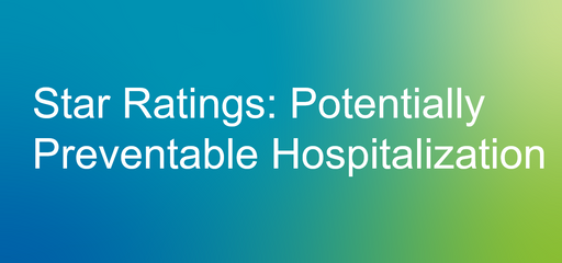 Star Rating: Potentially Preventable Hospitalization