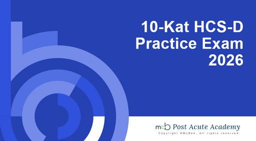 10-KAT: HCS-D Practice Exam