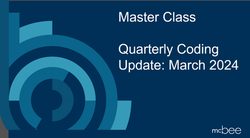 Quarterly Coding Update: March 2024