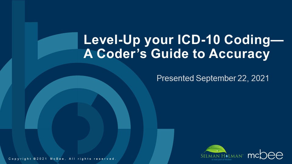 Level-Up your ICD-10 Coding | A Coder's Guide to Accuracy