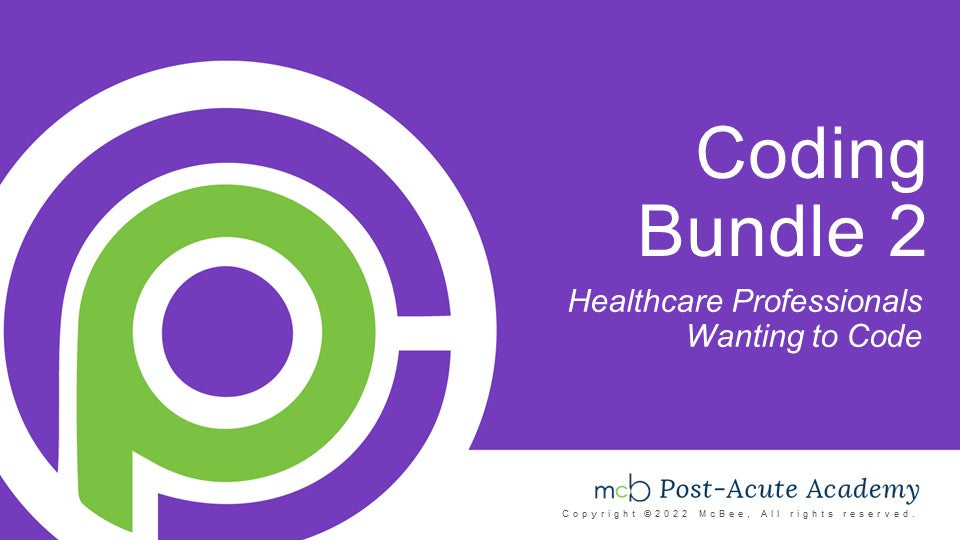CodeProU | Coding Bundle 2: Healthcare Professionals Wanting to Code